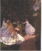 Claude Monet 1Frauen im Garten oil
